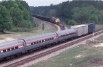 AMTK 70044 on the back of the Silver Meteor